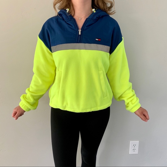 Tommy Hilfiger Tops - NWT Tommy Hilfiger Sport Hooded Fleece Pullover